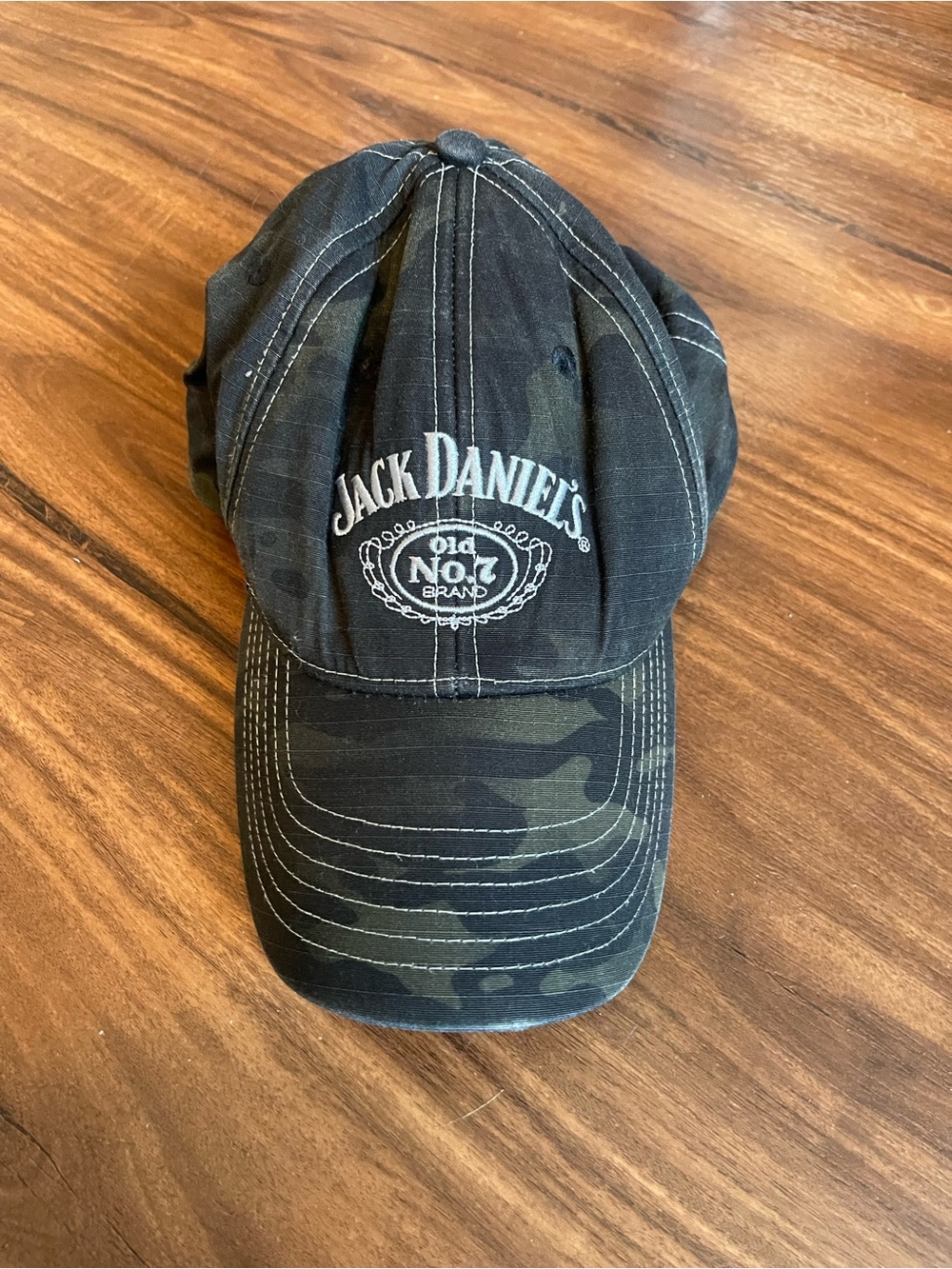 Jack Daniel's Black & Green Camo Baseball Cap